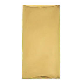 Modellierbares Papier mit reflektierender goldfarbener Oberfläche Krippenzubehör 120x60 cm
