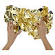 Carta plasmabile oro specchio per presepe 120x60 cm s2