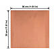 Carta plasmabile rame specchio per presepe 30x30 cm s3