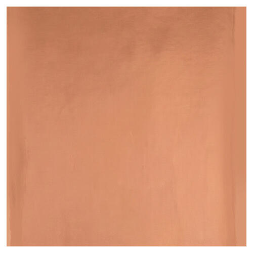 Papel moldeable cobre espejo para belén 60x60 cm 1