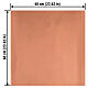 Papel moldeable cobre espejo para belén 60x60 cm s3