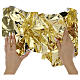 Carta plasmabile oro specchio per presepe 60x60 cm s2