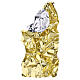 Papel moldeable oro espejo para belén 60x30 cm s4