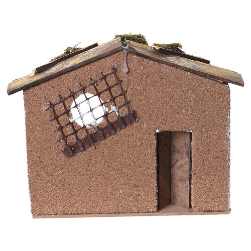 Panetteria di borgo in bottega 20x20x15 cm per presepe da 8 cm. 4