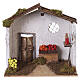 Boutique de fruits 18x20x14 cm pour crèche 8 cm s1