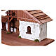 Stalla per presepe con capanna della Natività 14-16 cm 40x100x30 cm s3