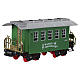 Tren navideño con locomotora y vagones decorados diámetro 195 cm s10