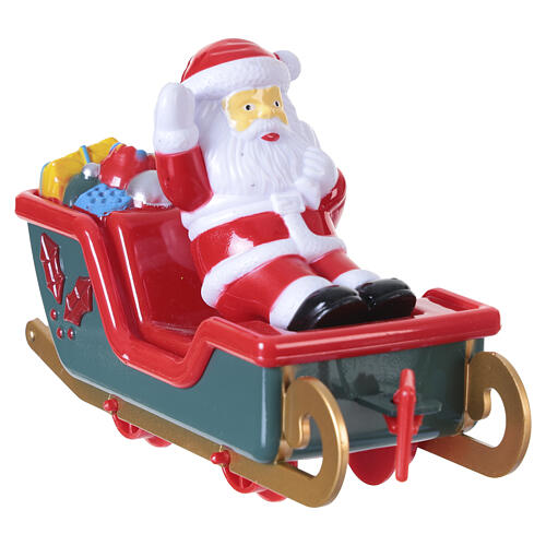 Christmas tree train with 5 warm white LEDs, 31.5 in, for indoor use 4
