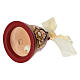 Campanella THUN  Limited Edition 2024 con angelo in ceramica rosso s5