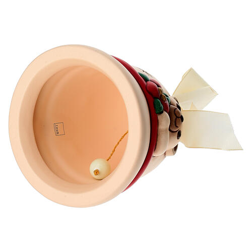 THUN Special Edition 2024 ceramic bell with Teddy, red flower 5