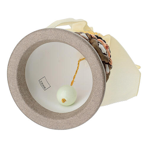 Campanella THUN Limited Edition 2024 con angelo in ceramica bianco 5