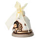 Campanella THUN Limited Edition 2024 con angelo in ceramica bianco s2