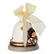 Campanella THUN Limited Edition 2024 con angelo in ceramica bianco s3