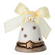 Campanella THUN Limited Edition 2024 con angelo in ceramica bianco s4
