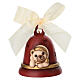 Campanella THUN Limited Edition 2023 rossa con Teddy in ceramica s1