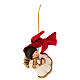 Décoration de Noël THUN ange avec étoile en céramique grand format s3