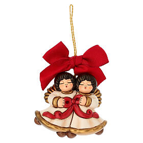 Decoración navideña THUN pareja ángeles maxi