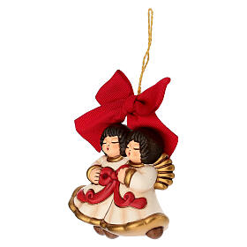 Decoración navideña THUN pareja ángeles maxi