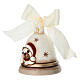 Campanella THUN limited edition 2023 bianca con teddy in ceramica s2