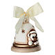 Campanella THUN limited edition 2023 bianca con teddy in ceramica s3