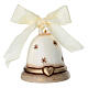 Campanella THUN limited edition 2023 bianca con teddy in ceramica s4