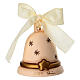 THUN Limited Edition bell with ceramic angel in champagne colour s4