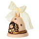 Campanella THUN Limited Edition 2024 con angelo in ceramica champagne s2