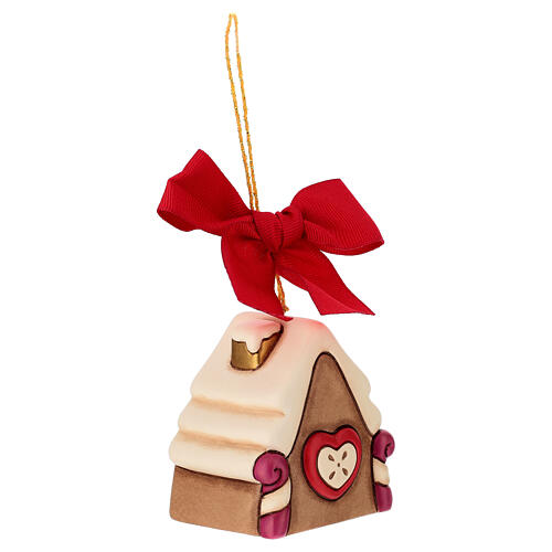 THUN Weihnachtsschmuck, Keramikhaus, groß 3