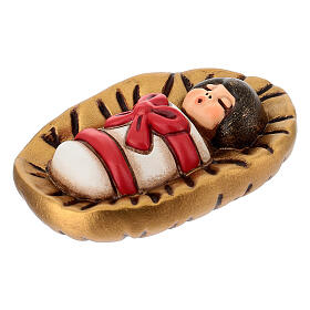 Gesù bambino THUN linea Presepe Classico rosso