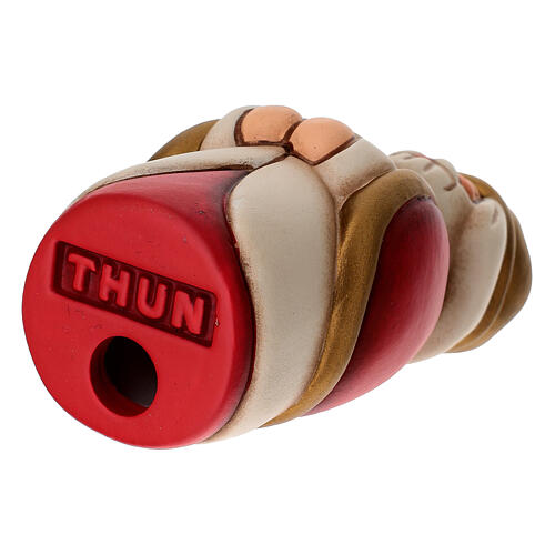 Re Magio Gaspare con mirra THUN linea Presepe Classico rosso 5