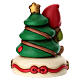 Boîte à musique THUN gnome Oliver et sapin de Noël en céramique de taille moyenne s5
