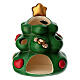 THUN Christmas tree tealight candle holder in ceramic s2