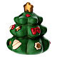 THUN Christmas tree tealight candle holder in ceramic s3