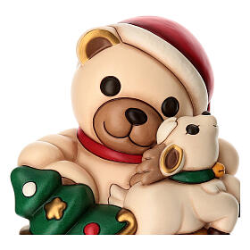 Carillon THUN Teddy e Renna Robin in ceramica maxi