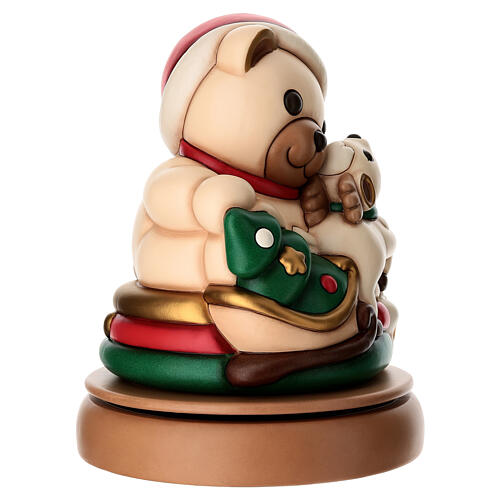 Carillon THUN Teddy e Renna Robin in ceramica maxi 5