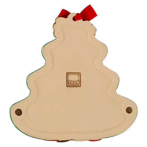 Formella THUN albero di Natale con Sacra Famiglia grande 5