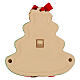 Formella THUN albero di Natale con Sacra Famiglia grande s5