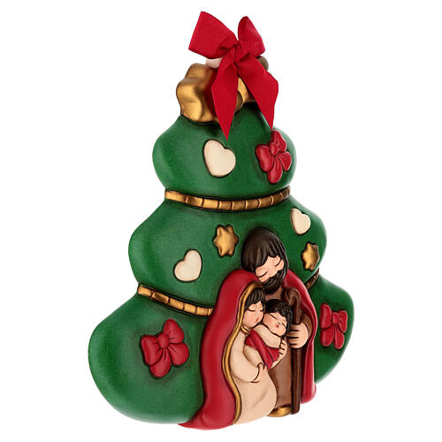 THUN Christmas Tree Plaque with Large Holy Family 4