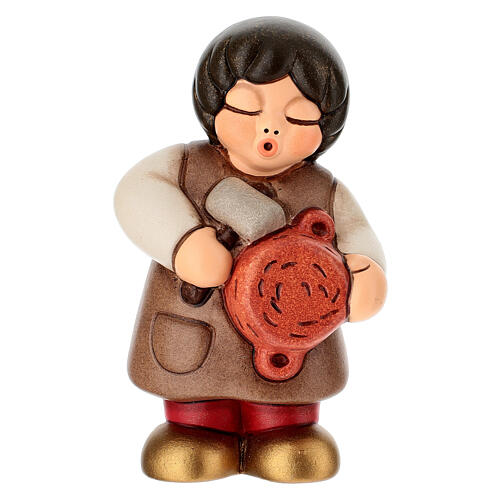 Ceramic pot seller from the THUN Red Classic Nativity Scene 1