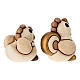 Set Rooster and Hen in ceramic for THUN Classic Nativity Scene Line s5