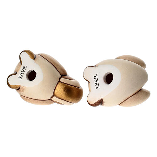 Set Gallo e Gallina in ceramica THUN linea Presepe Classico 6