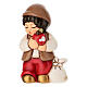 Bimbo con mela THUN rosso linea Presepe classico s1