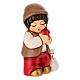 Bimbo con mela THUN rosso linea Presepe classico s2