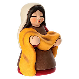 Venditrice di stoffe in cermica THUN linea Presepe Classico