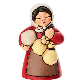 Donna con formaggio THUN linea Presepe classico