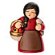 Woman at the market THUN red Classic Nativity Scene line s1