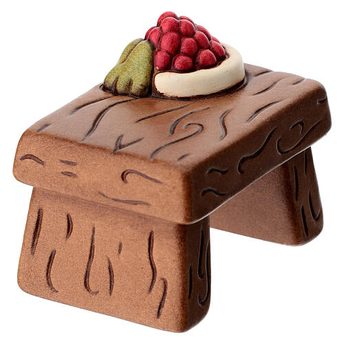Table with fruit for THUN Classic Nativity Scene line 3