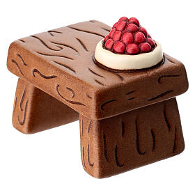 Tavolo con frutta THUN linea Presepe Classico