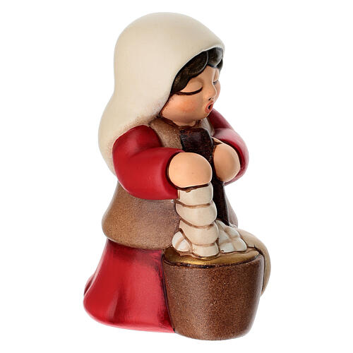 Lavandière THUN gamme Crèche Classique rouge 3