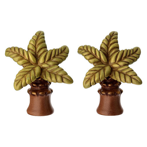 THUN Set, 2 Palmen aus Keramik – Linie Klassische Krippe 1